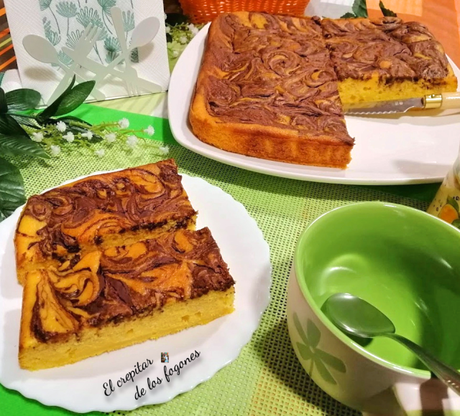 PASTEL DE CALABAZA ASADA Y CHOCOLATE PASTEL DE CALABAZA ASADA Y CHOCOLATE