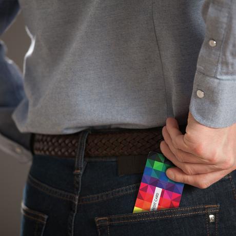 Tarjetas usb personalizadas de bolsillo