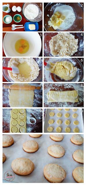 Scons de limón Scons de limón