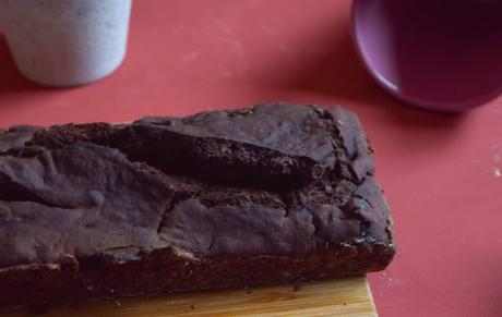 Bizcocho Vegano de Chocolate y Arándanos