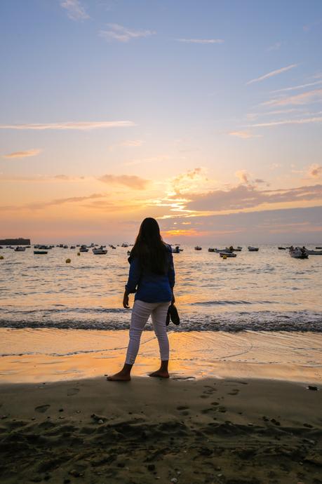 Atardecer en La Caleta