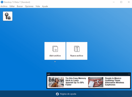 Bandizip 7 ahora con publicidad y con dos nuevas ediciones