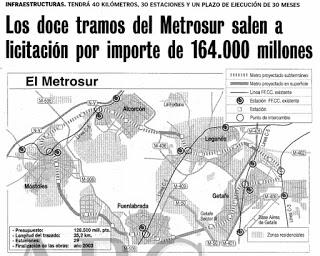Adjudicación Metrosur L12