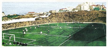 Preciosa imagen del estadio Metropolitano.