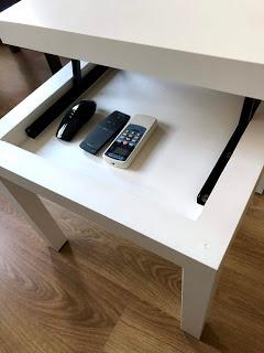 Cómo hacer elevable una mesa LACK de IKEA