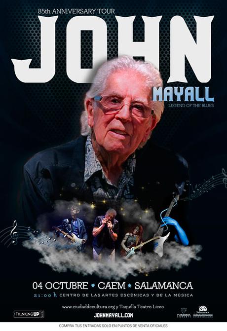 John Mayall - 85th Anniversary Tour - Salamanca 4/X/2019