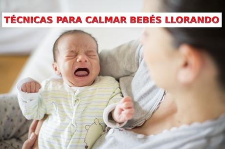 como tranquilizar un bebé llorando en casa