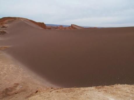 El Valle de la luna. Desierto de Atacama. Chile