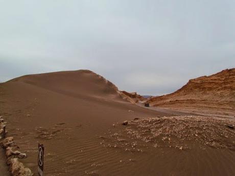 El Valle de la luna. Desierto de Atacama. Chile