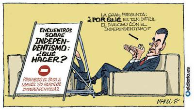 Reacción de los catalanes frente a la sentencia del “procés”.