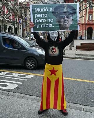 Reacción de los catalanes frente a la sentencia del “procés”.