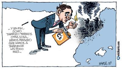 Franco, exhumado del Valle de los Caídos, y se levanta Más País.