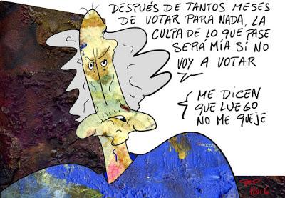 Franco, exhumado del Valle de los Caídos, y se levanta Más País.