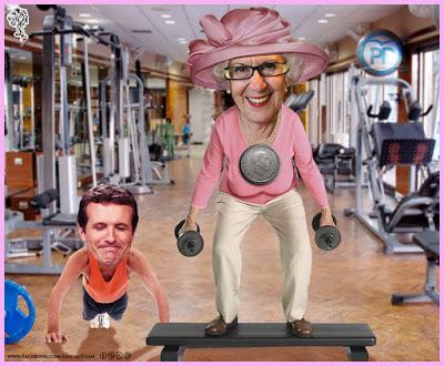 Franco, exhumado del Valle de los Caídos, y se levanta Más País.