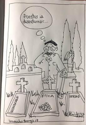 Franco, exhumado del Valle de los Caídos, y se levanta Más País.