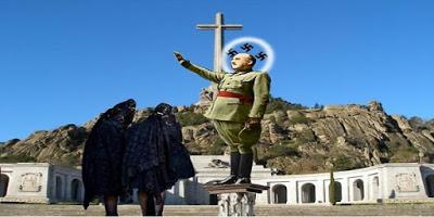 Franco, exhumado del Valle de los Caídos, y se levanta Más País.