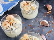 Cómo preparar Gula Norte® emulsión patata gambas.