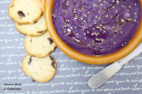 HUMMUS DE BONIATO MORADO