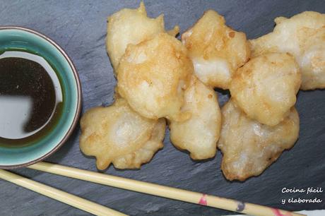 CARRILERAS DE MERLUZA EN TEMPURA CARRILERAS DE MERLUZA EN TEMPURA