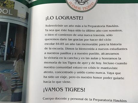 Reseña: Anuario Hawkins 1985 (Stranger Things), de Matthew J. Gilbert