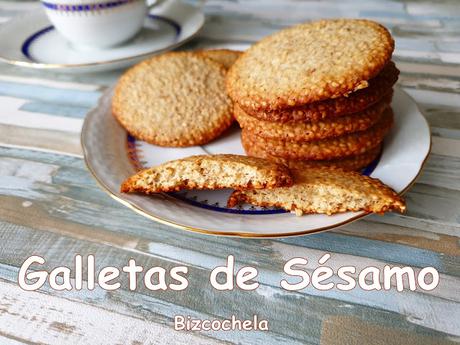 GALLETAS DE SÉSAMO O AJONJOLÍ