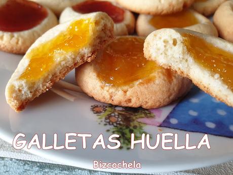 GALLETAS HUELLA CON MERMELADA : THUMBPRINT COOKIES