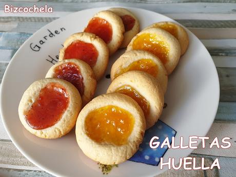 GALLETAS HUELLA CON MERMELADA : THUMBPRINT COOKIES