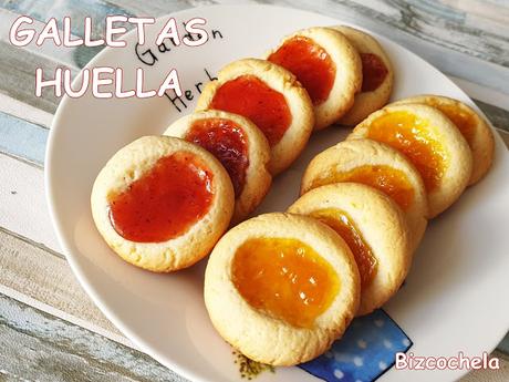 GALLETAS HUELLA CON MERMELADA : THUMBPRINT COOKIES