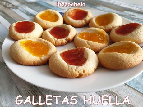 GALLETAS HUELLA CON MERMELADA : THUMBPRINT COOKIES