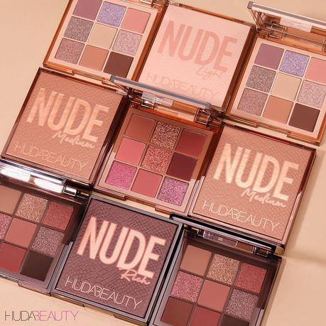 Nuevas paletas de Huda Beauty, Nude Obsessions