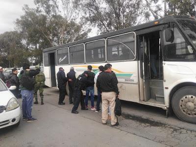 TRES PERSONAS FUERON DETENIDAS EN TEXCOCO AL REALIZARSE OPERATIVO RASTRILLO