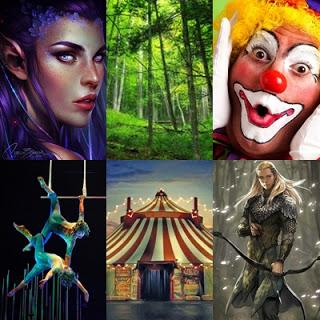 Circo la troupe del bosque marchito