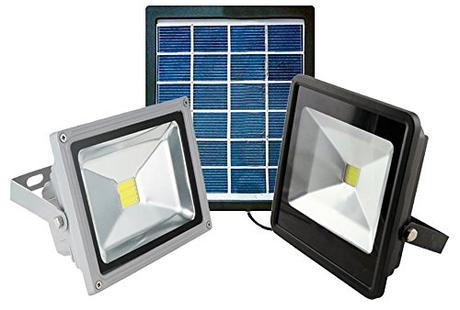Todo lo que necesitas saber para montar placas solares en casa FG - Foco LED con panel solar para iluminación externa, con batería integrada de 2000 mAh (4 LED, 2 W, 5 V)