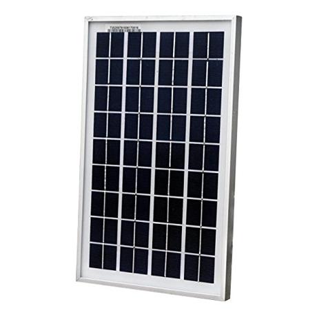 ECO-WORTHY 10W El panel solar para cargar la batería 12V