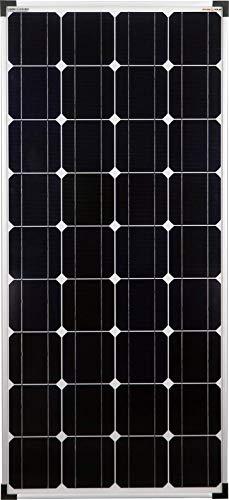 enjoysolar® Mono 100W Módulo solar 12 V Panel solar Monocristalino 100 W ideal para autocaravanas, casa de jardín, barco