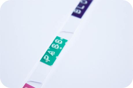 DIY: Separadores para filofax o agenda de anillas