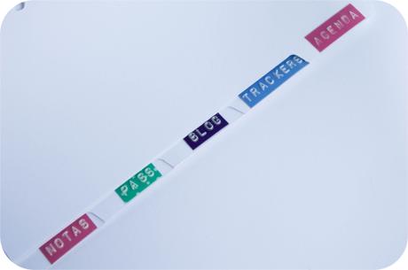 DIY: Separadores para filofax o agenda de anillas