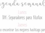 Agenda Semanal 14/10 20/10