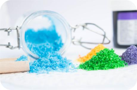 DIY: Azúcar de colores casera