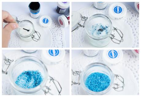 DIY: Azúcar de colores casera