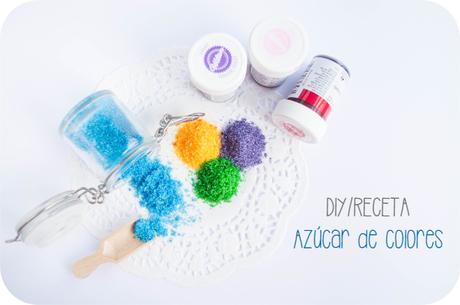 DIY: Azúcar de colores casera