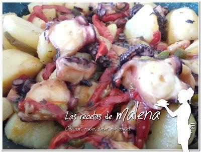 Pulpo a la mugardesa. Una receta con tradición Pulpo a la mugardesa. Una receta con tradición
