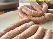 Thüringer bratwurst, salchichas estilo alemán