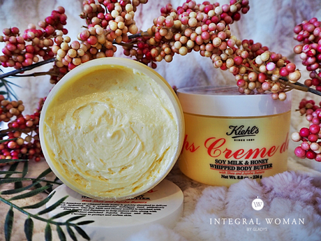 ♥ Creme de Corps Soy Milk & Honey Whipped Body Butter de Kiehl's, mi favorita de todos los tiempos