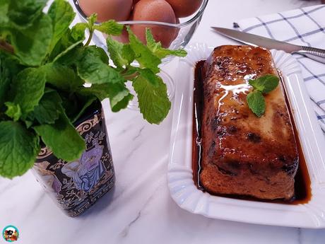 Puding de requesón y manzana Puding de requesón y manzana