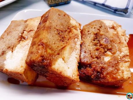 Puding de requesón y manzana Puding de requesón y manzana