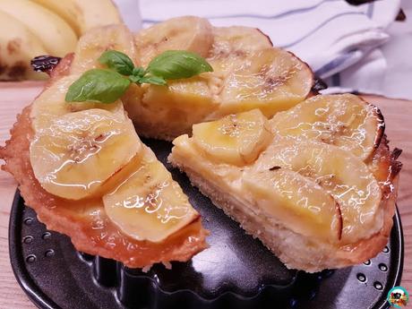 Tartaletas de galleta y plátanos