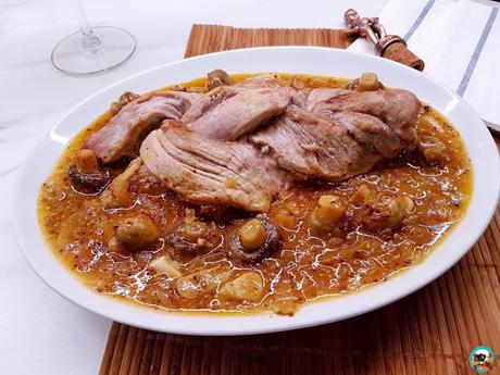 Trenza de solomillo de cerdo Trenza de solomillo de cerdo