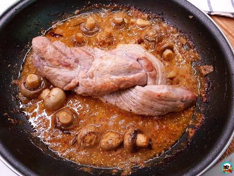 Trenza de solomillo de cerdo Trenza de solomillo de cerdo