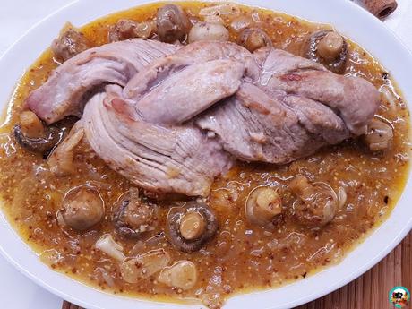 Trenza de solomillo de cerdo Trenza de solomillo de cerdo